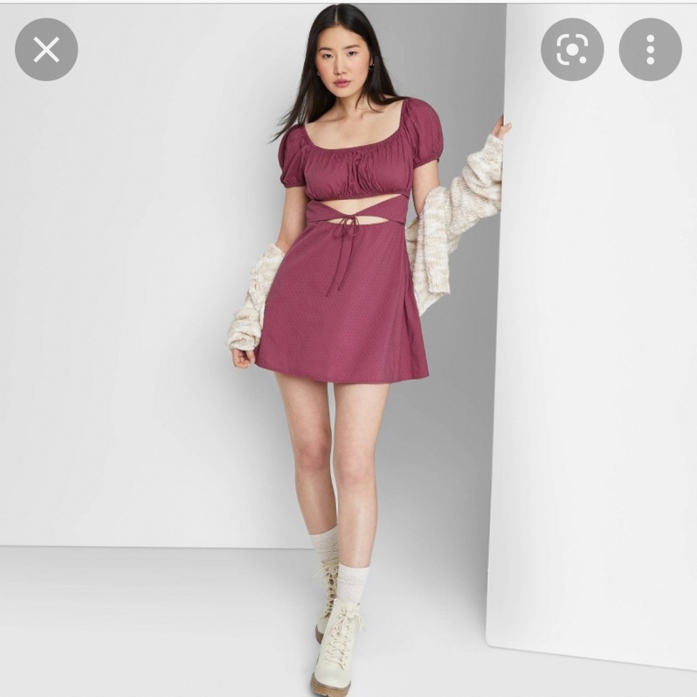 Wild fable cut out dress